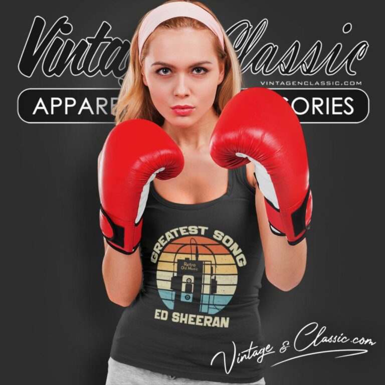 Ed Sheeran Greatest Song Tank Top Racerback Ed Sheeran Greatest Song Tank Top Racerback