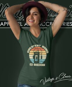 Ed Sheeran Greatest Song V Neck TShirt