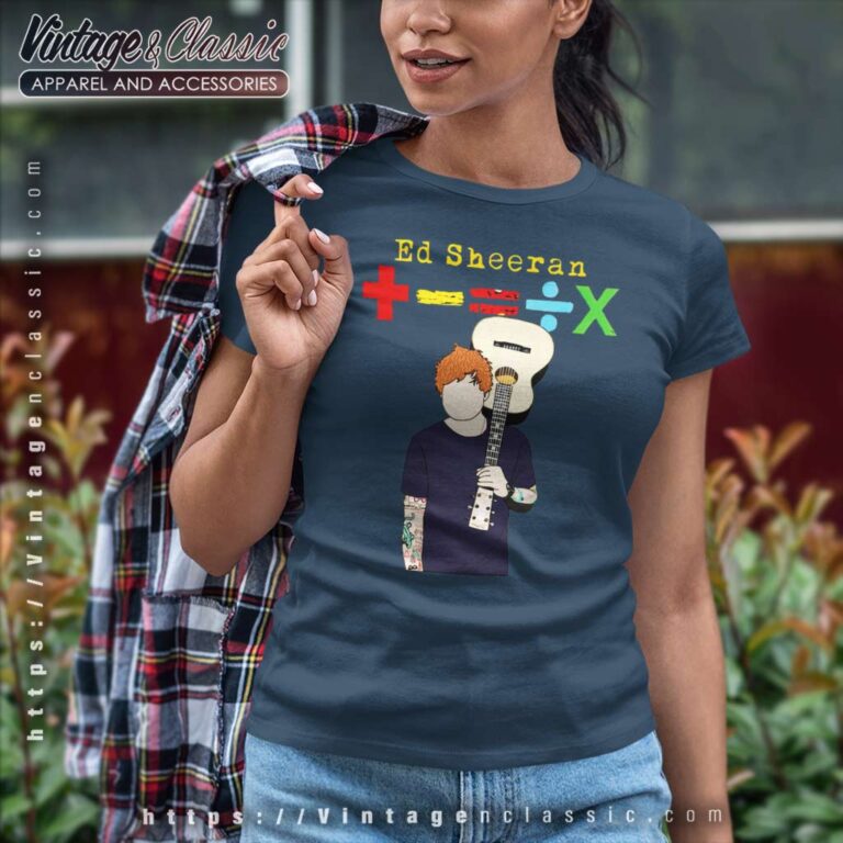 Ed Sheeran Mathematics Tour 2023 Women TShirt Ed Sheeran Mathematics Tour 2023 Women TShirt