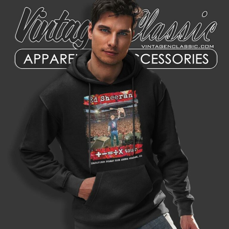 Ed Sheeran Mathematics Tour Hoodie Ed Sheeran Mathematics Tour Hoodie