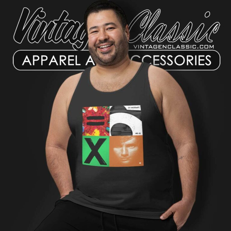 Ed Sheeran Mathematics Tour Setlist Tank Top Racerback Ed Sheeran Mathematics Tour Setlist Tank Top Racerback