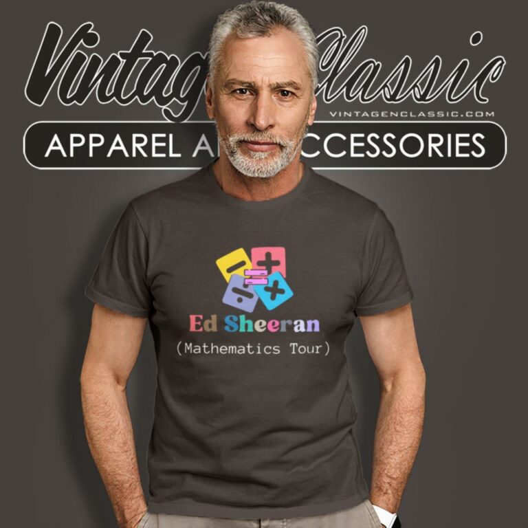 Ed Sheeran Mathematics World Tour T Shirt Ed Sheeran Mathematics World Tour T Shirt