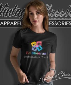 Ed Sheeran Mathematics World Tour Women T Shirt