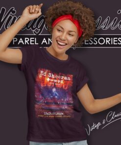 Ed Sheeran Shirt 2024 Mathematics Tour Women T Shirt