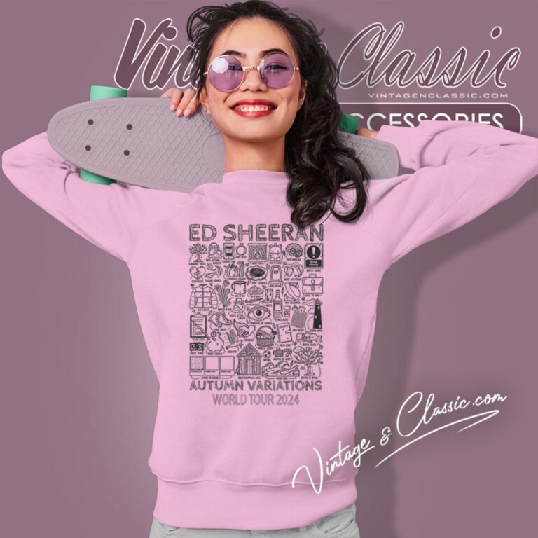 Ed Sheeran Shirt Autumn Variation World Tour Light Sweatshirt Ed Sheeran Shirt Autumn Variation World Tour Light Sweatshirt