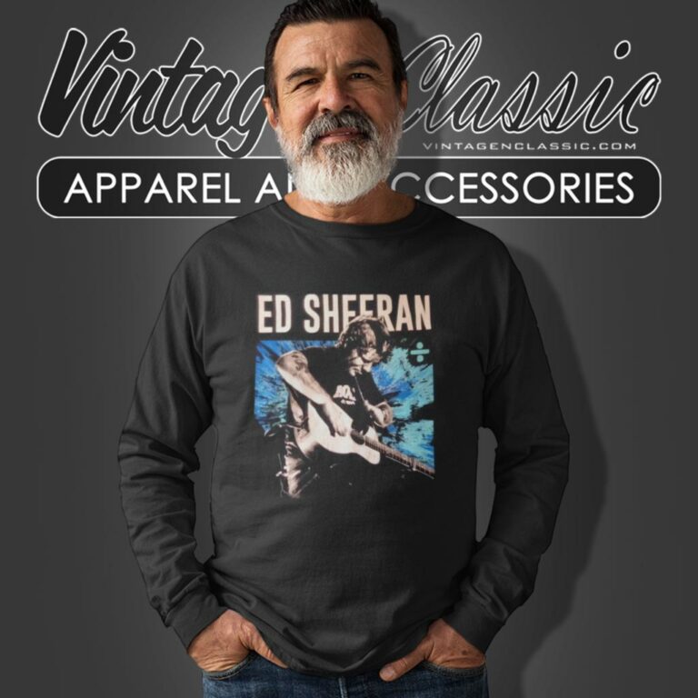 Ed Sheeran Shirt Divide World Tour Long Sleeve Tee Ed Sheeran Shirt Divide World Tour Long Sleeve Tee