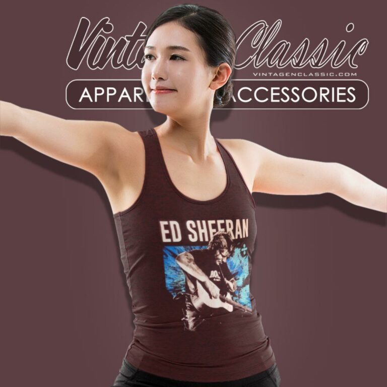 Ed Sheeran Shirt Divide World Tour Tank Top Racerback Ed Sheeran Shirt Divide World Tour Tank Top Racerback