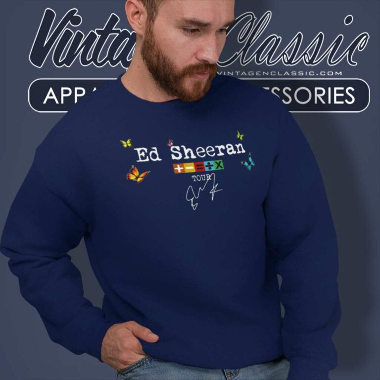 Ed Sheeran Shirt Mathematic America Tour Concert Sweatshirt Ed Sheeran Shirt Mathematic America Tour Concert Sweatshirt