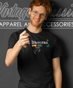 Ed Sheeran Shirt Mathematic America Tour Concert T Shirt