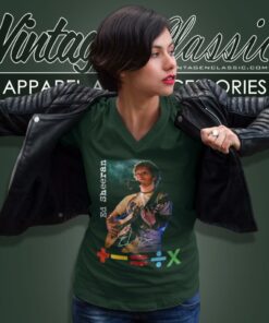 Ed Sheeran Shirt Mathematics America Tour V Neck TShirt