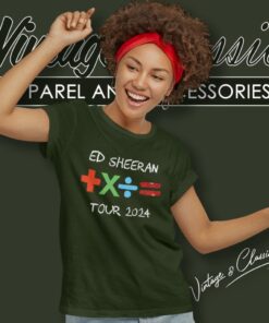 Ed Sheeran Shirt Mathematics Tour 2024 Women T Shirt