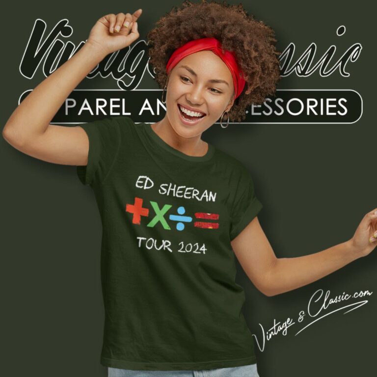 Ed Sheeran Shirt Mathematics Tour 2024 Women T Shirt Ed Sheeran Shirt Mathematics Tour 2024 Women T Shirt