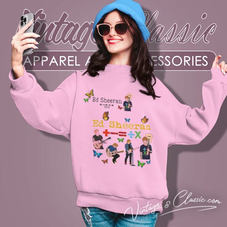 Ed Sheeran Shirt The Mathematics Tour Concert Sweatshirt Ed Sheeran Shirt The Mathematics Tour Concert Sweatshirt