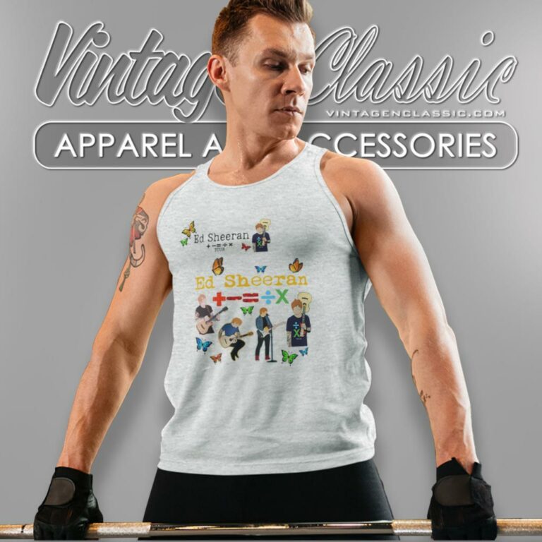 Ed Sheeran Shirt The Mathematics Tour Concert Tank Top Racerback Ed Sheeran Shirt The Mathematics Tour Concert Tank Top Racerback