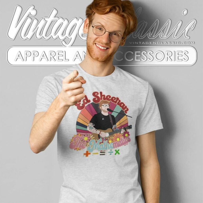 Ed Sheeran Shirt The Mathematics Tour Gift T Shirt Ed Sheeran Shirt The Mathematics Tour Gift T Shirt