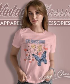 Ed Sheeran Shirt Wild Hearts And Butterflies Women T Shirt