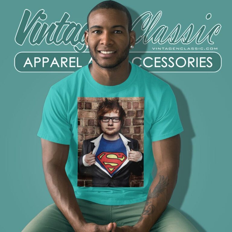 Ed Sheeran Superman T Shirt Ed Sheeran Superman T Shirt