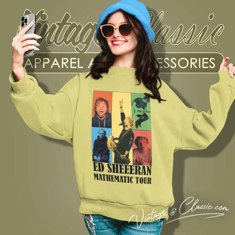 Ed Sheeran The Eras Tour Inspire Sweatshirt Ed Sheeran The Eras Tour Inspire Sweatshirt