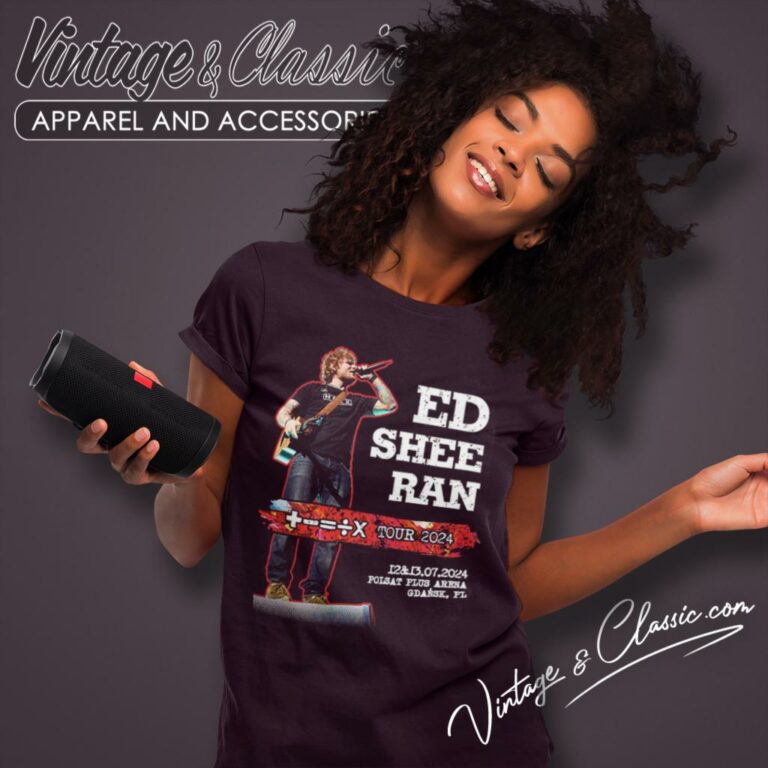 Ed Sheeran The Mathematics Tour 2024 Gdansk Women T Shirt Ed Sheeran The Mathematics Tour 2024 Gdansk Women T Shirt