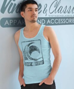 Eddie Would Go Vintage Tank Top Racerback