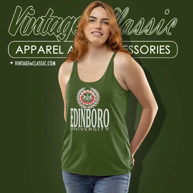 Edinboro University Pennsylvania Tank Top Racerback Edinboro University Pennsylvania Tank Top Racerback