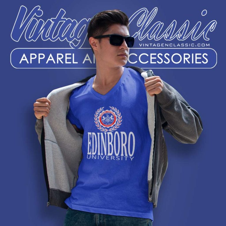Edinboro University Pennsylvania V Neck TShirt Edinboro University Pennsylvania V Neck TShirt