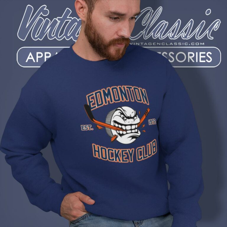 Edmonton Hockey Club Est 1972 Sweatshirt Edmonton Hockey Club Est 1972 Sweatshirt