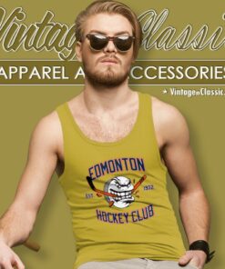 Edmonton Hockey Club Est 1972 Tank Top Racerback