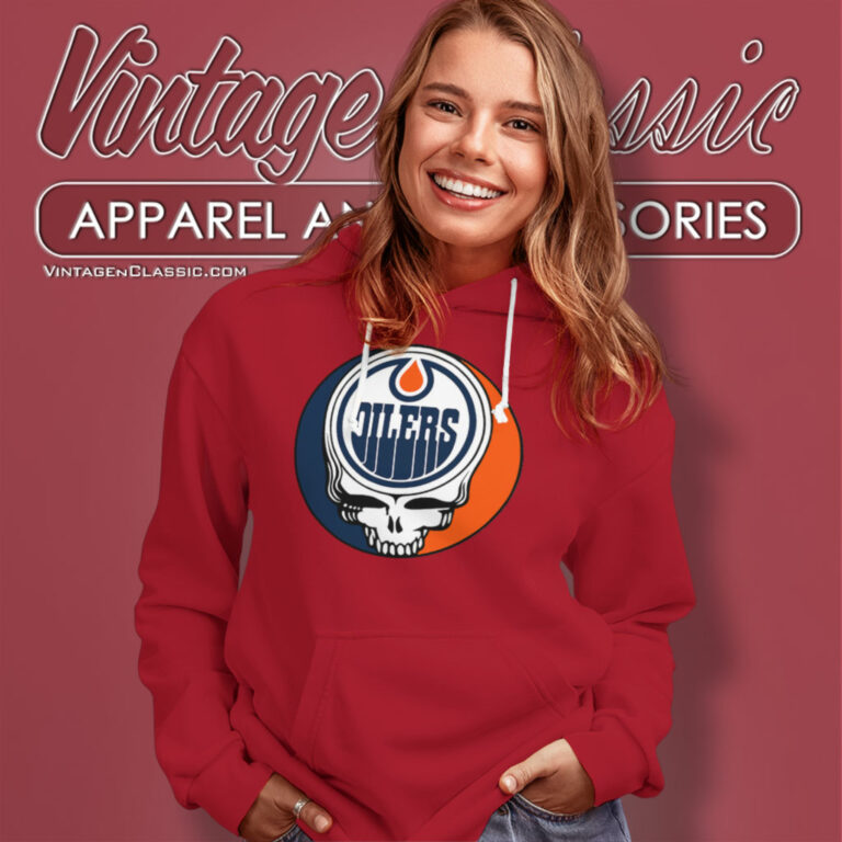 Edmonton Oilers Grateful Dead Steal Your Face Hoodie Edmonton Oilers Grateful Dead Steal Your Face Hoodie