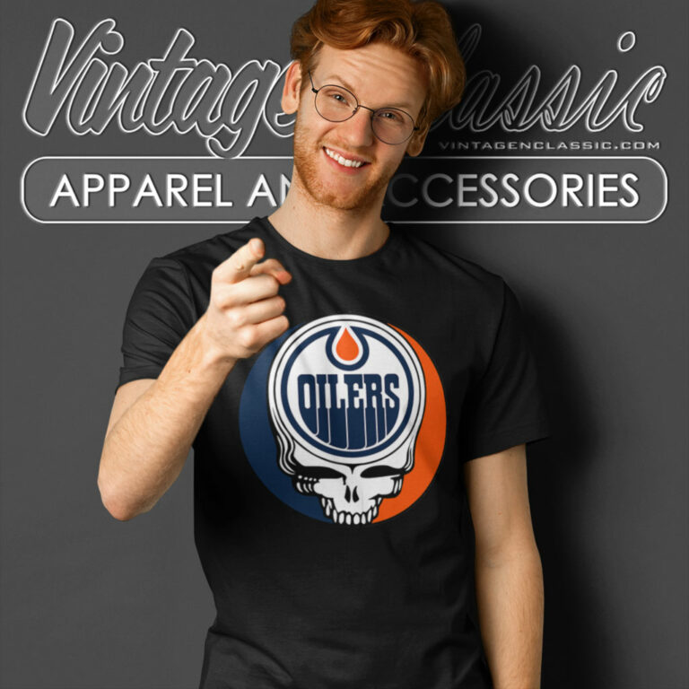 Edmonton Oilers Grateful Dead Steal Your Face T Shirt Edmonton Oilers Grateful Dead Steal Your Face T Shirt