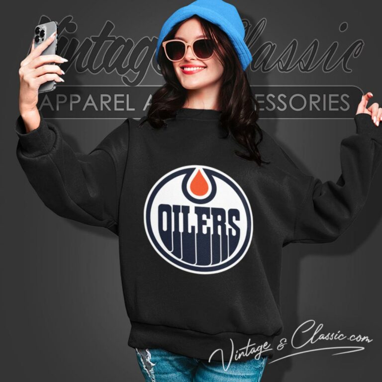 Edmonton Oilers Logo Nhl Sweatshirt Edmonton Oilers Logo Nhl Sweatshirt