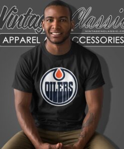 Edmonton Oilers Logo Nhl T Shirt