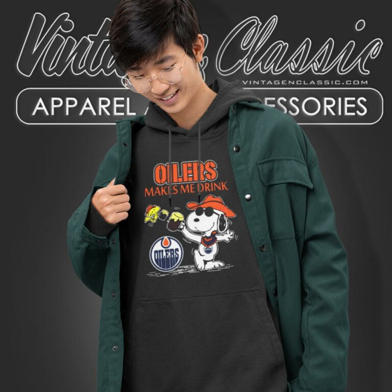 Edmonton Oilers Make Me Drinks Hoodie Edmonton Oilers Make Me Drinks Hoodie