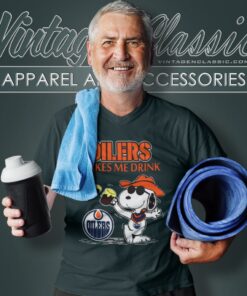 Edmonton Oilers Make Me Drinks V Neck TShirt