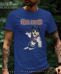 Edmonton Oilers Mickey Stanley Cup T shirt