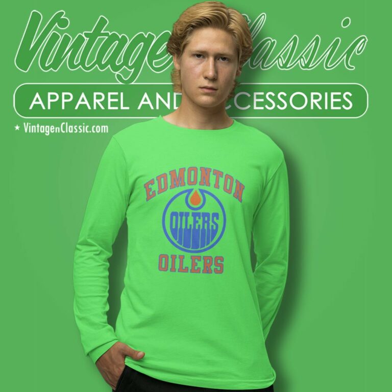 Edmonton Oilers Nhl 47 Play Action Franklin Long Sleeve Tee Edmonton Oilers Nhl 47 Play Action Franklin Long Sleeve Tee