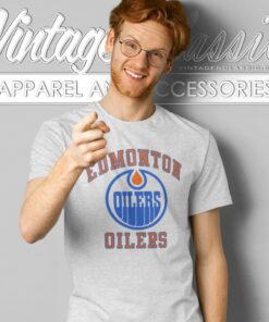 Edmonton Oilers Nhl 47 Play Action Franklin T Shirt