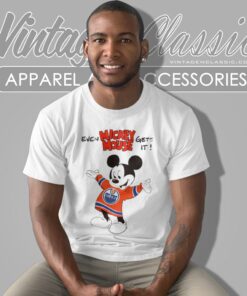 Edmonton Oilers Nhl Hockey Mickey Mouse T Shirt
