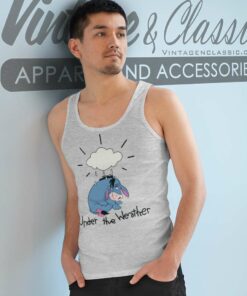 Eeyore Under The Weather Shirt 4 Eeyore Under The Weather Tank Top Racerback