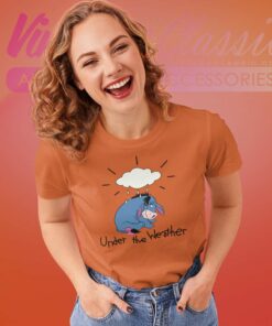 Eeyore Under The Weather Shirt 7 Eeyore Under The Weather Women TShirt
