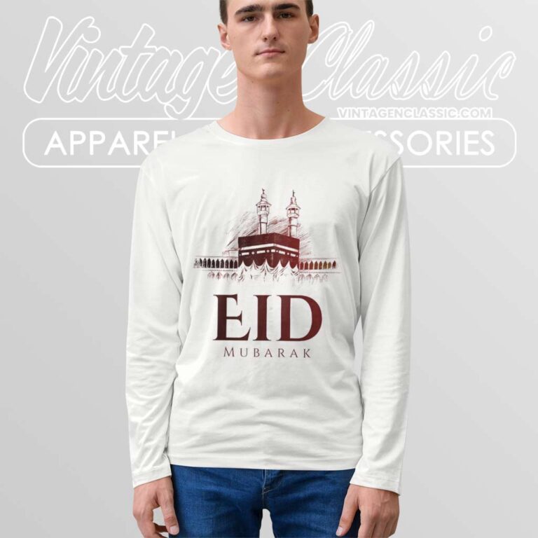 Eid Mubarak Muslim Long Sleeve Tee Eid Mubarak Muslim Long Sleeve Tee