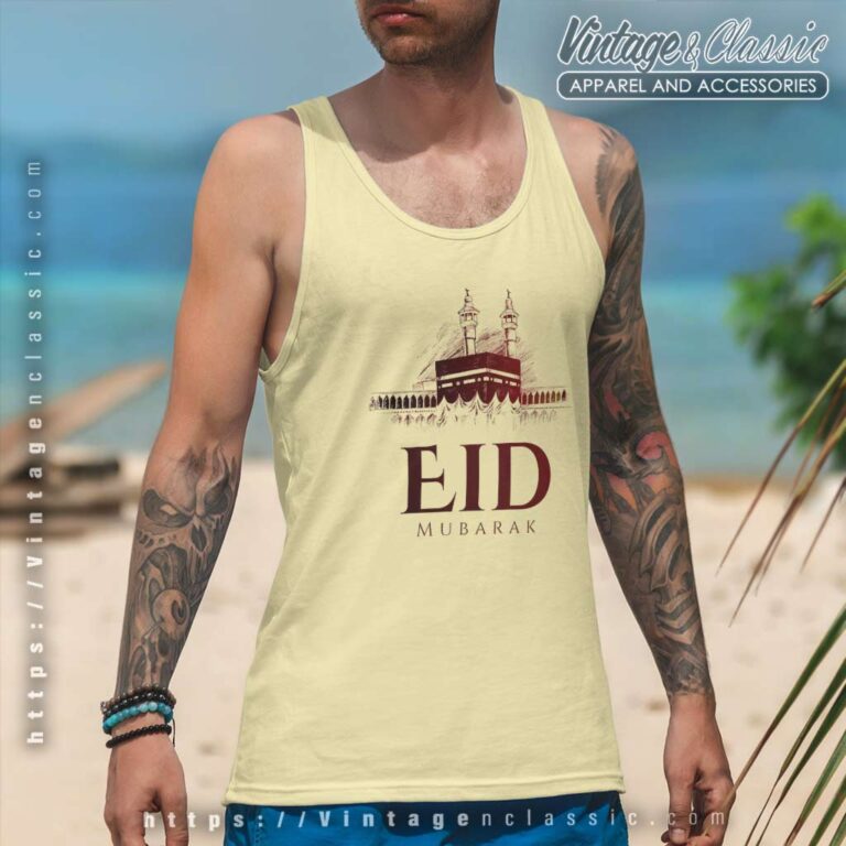 Eid Mubarak Muslim Tank Top Racerback Eid Mubarak Muslim Tank Top Racerback