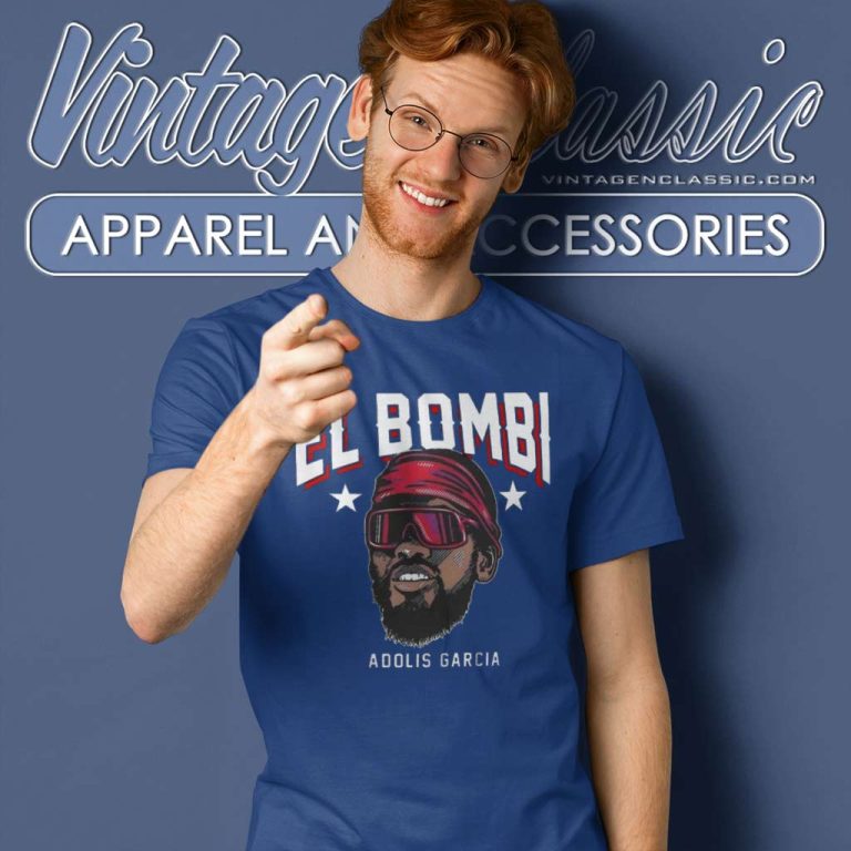 El Bombi Adolis Garcia Shirt Mlb Texas Rangers Mvp T Shirt El Bombi Adolis Garcia Shirt Mlb Texas Rangers Mvp T Shirt