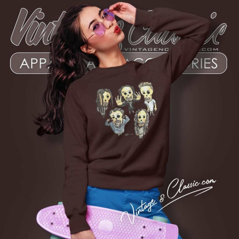 El Dia De Los Korn Member Sweatshirt El Dia De Los Korn Member Sweatshirt