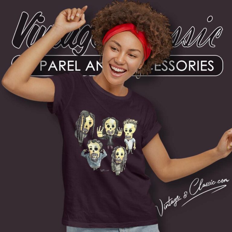 El Dia De Los Korn Member Women TShirt El Dia De Los Korn Member Women TShirt