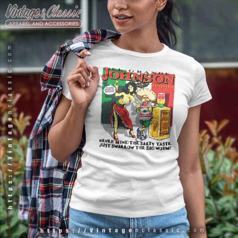 El Grande Johnson Tequila Women TShirt 1 El Grande Johnson Tequila Women TShirt 1