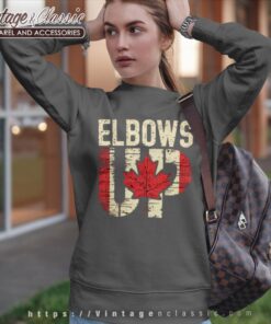Elbows Up Canada T shirt Canadian Pride Sweatshirt