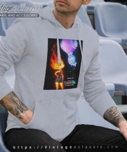 Elemental Movie Poster 2023 Hoodie