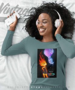 Elemental Movie Poster 2023 Long Sleeve Tee