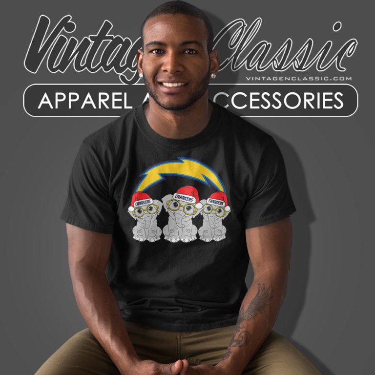 Elephant Team Los Angeles Chargers T Shirt Elephant Team Los Angeles Chargers T Shirt